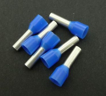 Aderendhülse isoliert 2,5x8 blau