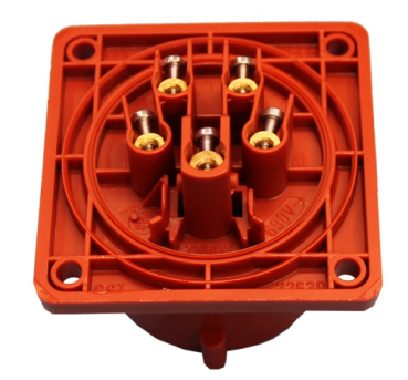 Preview: CEE Anbaustecker 16A 400V 5p. 6h