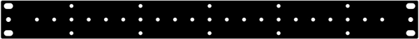 19" mounting plate