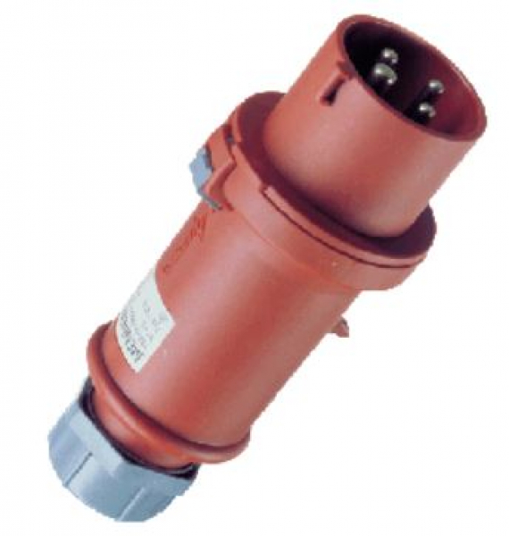 CEE Stecker 16A 400V 4p. 6h