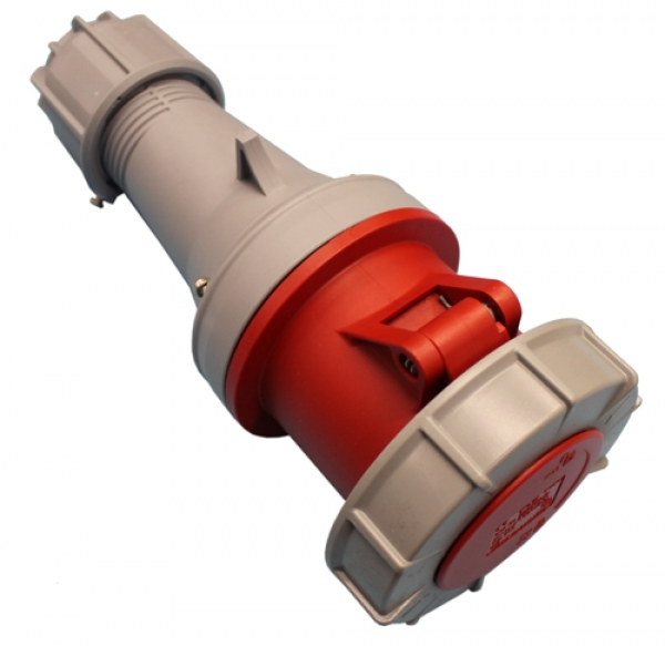 CEE Connector 125A 400V 5p. 6h