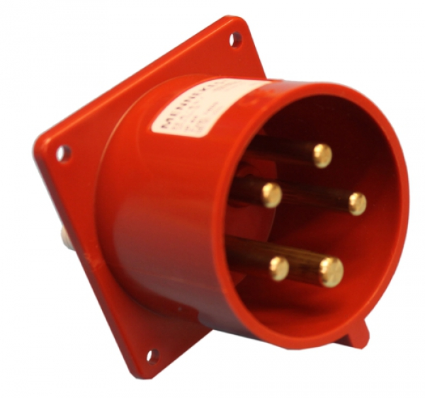 CEE Anbaustecker 32A 400V 5p. 6h